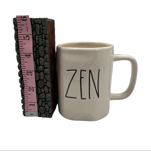 Rae Dunn ZEN Ceramic Coffee Mug Tea Cup - Picture 1 of 6